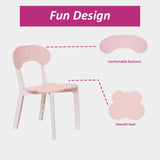 Kids Table and Chair Set, 3 Piece Toddler Table and Chair Set, Plastic Children Activity Tablefor W1859113383