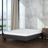 6 in. Firm Foam Bed in a Box Mattress, Full Size Reversible Foam Mattress, White B011P203583