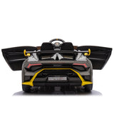 ZNTS Lamborghini Huracan Sto 24V Kids Electric Ride-On Drift Car: Speeds 1.86-5.59 MPH, Ages 3-8, Foam W1396P155005