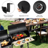 ZNTS Outdoor Black BBQ Grill 90672802