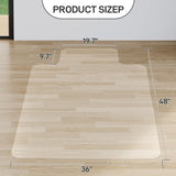 Frosted 2.0 PVC Floor Mat, 90*120cm , Non-Slip Raised Design 53091320