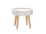 18"H Storage Drawer Bedside Table Bedside Table Sofa Side Coffee Table Furniture Living Room 33948290