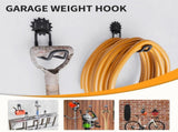 Metal Garden Hose Holder, Wall-Mounted Storage Rack, Water Hose Storage Hanger, Household Hanging 57941223