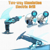 5 Pack Take Apart Dinosaur Set with Electric Drill, Construction Building Toy for Boys, Ideal Xmas 86519438