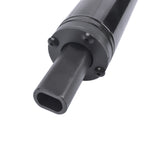 30" GM Steering Column Tilt Manual Floor Shift No Key w/ ADAPTER Hot Rod Black 74361842