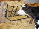 Large Capacity Hay Feeder with Detachable Grain Tray, Heavy Duty Steel 2 in 1 Hay Rack, Multiple 79107456