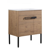 30 Inch Freestanding Bathroom Vanity or Floating is Optional Conversion.30*18-00330IMO-1 W999104320