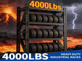 Heavy Duty Metal Adjustable Garage Shelves, 69"H x 47"W Industrial Shelving Unit 4000LBS Capacity W2735P554513