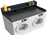 Washer Dryer Countertop with Non-slip Pads, Laundry Wood Shelf Topper with Edge, 54" Width x 27.5" W2641P309072