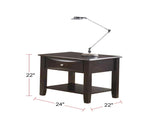 End Table Of One Drawer In Brown SR016388
