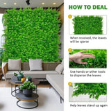 Boxwood Panels, Grass Wall 20"x20", Plant Wall, Grass Backdrop Wall, Privacy Screen, Sun W2836P232326