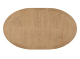 Retro Functional Extendable Dining Table with a 12" Leaf for Dining Room and Living Room 64554681