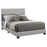 Grey Queen Panel Bed B062P153561