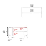 Basic 23" Wide 2-tier shelf Stackable Shoe Rack B070P234325