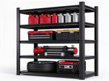 77" Garage Storage Shelving Unit, 2250 LBS Capacity, 5-Tier Adjustable Metal Shelving, Dimensions 05235111