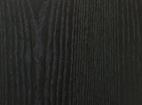 Casual Wood and Metal Rectangular Table, Black finish for Indoor 62463709