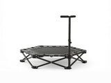 42 Inch Foldable Adult Rebounder Trampoline Mini Trampoline with Adjustable Foam Handle, Indoor 30361352
