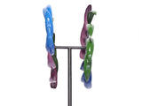 Rainbow Windmill Iron Windmill Double layer Windmill Leaves Lawn Windmill Courtyard Sculpture Art 39411992