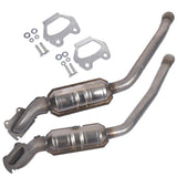 ZNTS Left & Right Exhaust Catalytic Converter for 2013-2019 Jeep Grand Cherokee 3.6L SS50425-D SS50425D 32341950