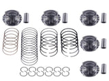 6x Pistons & Rings Set STD For VW Porsche Audi S4 B9 S5 A6 A7 Q7 3.0 TFSI EA839 63845099