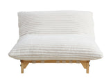 Accent Armless Lazy Sofa, Casual Single Sofa, Corduroy Fabric, For Living Room And Bedroom , With W876P304516