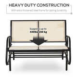 Outdoor courtyard seats for 2 people-Beige 00066280