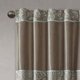 Jacquard Curtain Panel Pair B035100442