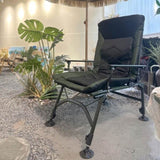 Camping Lounge Chair, Portable Folding Reclining Camping Chair with Adjustable backrest for Indoor 99685219