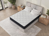 Assembled in USA - 10" Queen Nest Basic Innerspring Hybrid Mattress, Pressure Relief, and Motion B2721P345917