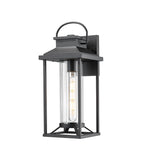 Outdoor Porch Lights, Textured Black Exterior Lighting Fixtures Wall Mount, Modern Outdoor Wall W2714P218401