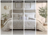 Cotton Duvet Mini Set Taupe King B03595779