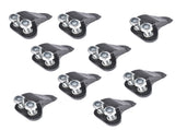 9Pcs Carbide High Speed Cutting Teeth Kit Replacement for Power King Grinder Model PK0803,DK2 51389924