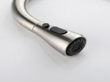 Single Handle High Arc Pull Out Kitchen Faucet,Single Level Stainless Steel Kitchen Sink Faucets 57490800
