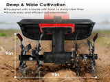 21V Electric Cordless Electric Soil Cultivator - 550W High Power 300RPM, 4-Blade 16 Steel Tines , 53131038