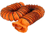 32ft 12-Inch PVC Flexible Duct Hose, Heavy-Duty Ventilation & Exhaust Ducting for Utility Blowers & 87802239