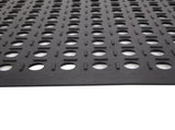 Bar Kitchen Industrial Multi-functional Anti-fatigue Drainage Rubber Non-slip Hexagonal Mat 18126063