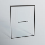 56-60 in. W x 72 in. H Double Sliding Shower Door, Semi-frameless Bypass Bathroom Sliding Door with W1573P239432