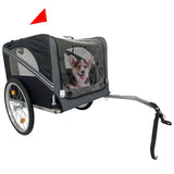 ZNTS Outdoor Heavy Duty Foldable Utility Pet Stroller Dog Carriers Bicycle Trailer 17767826