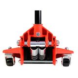 3t Low Profile Jack, Red and Black, Ultra Low Floor Jack with Dual Pistons Quick Lift Pump, Car Jack W1239115444