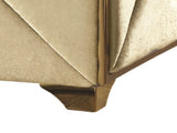 Velencia Modern Style Loveseat in Cream B009139134