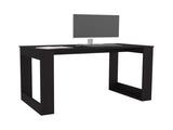 Writing Desk with Ample Workstation and Sturdy Legs B097P296832
