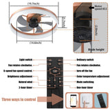Ceiling Fans with Lights Dimmable LED Embedded installation of thin modern ceiling fans W1340120486