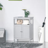 Bathroom Storage Cabinet Grey 47124825