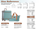 Hardshell Luggage Sets with Bags Lightweight Suitcase Double Spinner Wheels with TSA Lock ,Single N732P193484M