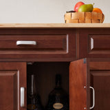 Mobile Kitchen Island Cart With 2 drawers 27295851