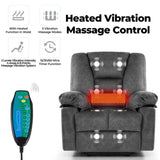 Power Lift Recliner Chair Sofa for Elderly with Massage W1403P177439