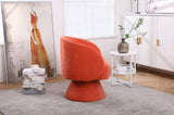 Swivel Accent Chair Armchair, Round Barrel Chair in Fabric for Living Room Bedroom W1361101778