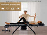 Massage Salon Tattoo Chair with Two Trays Esthetician Bed with Hydraulic Stool, Multi-Purpose 91317192