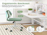 Ergonomic Kids Desk Chair, 16.5-21 Adjustable Height Mesh Study Chair Green 30805508