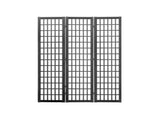 Wood 3 Panel Japanese Room Divider, Folding Privacy Screen, Portable Partition Divider for Home, 31444349